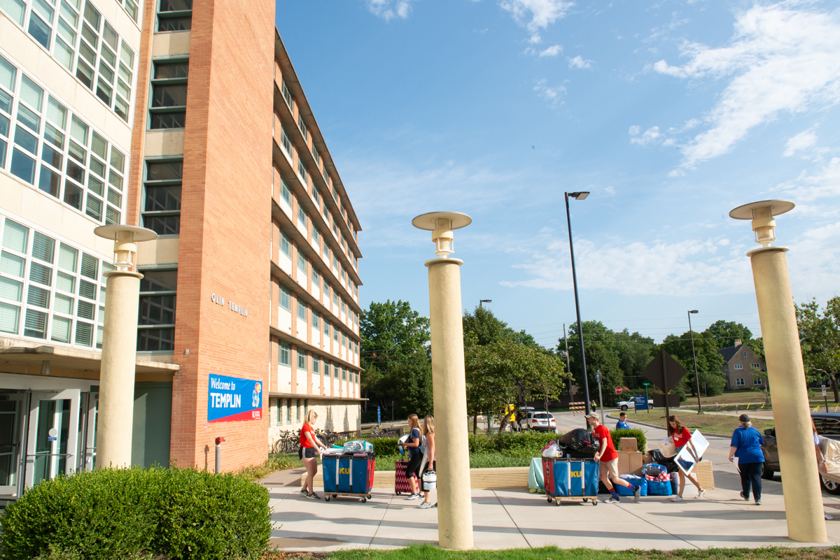 exterior view of Templin Hall