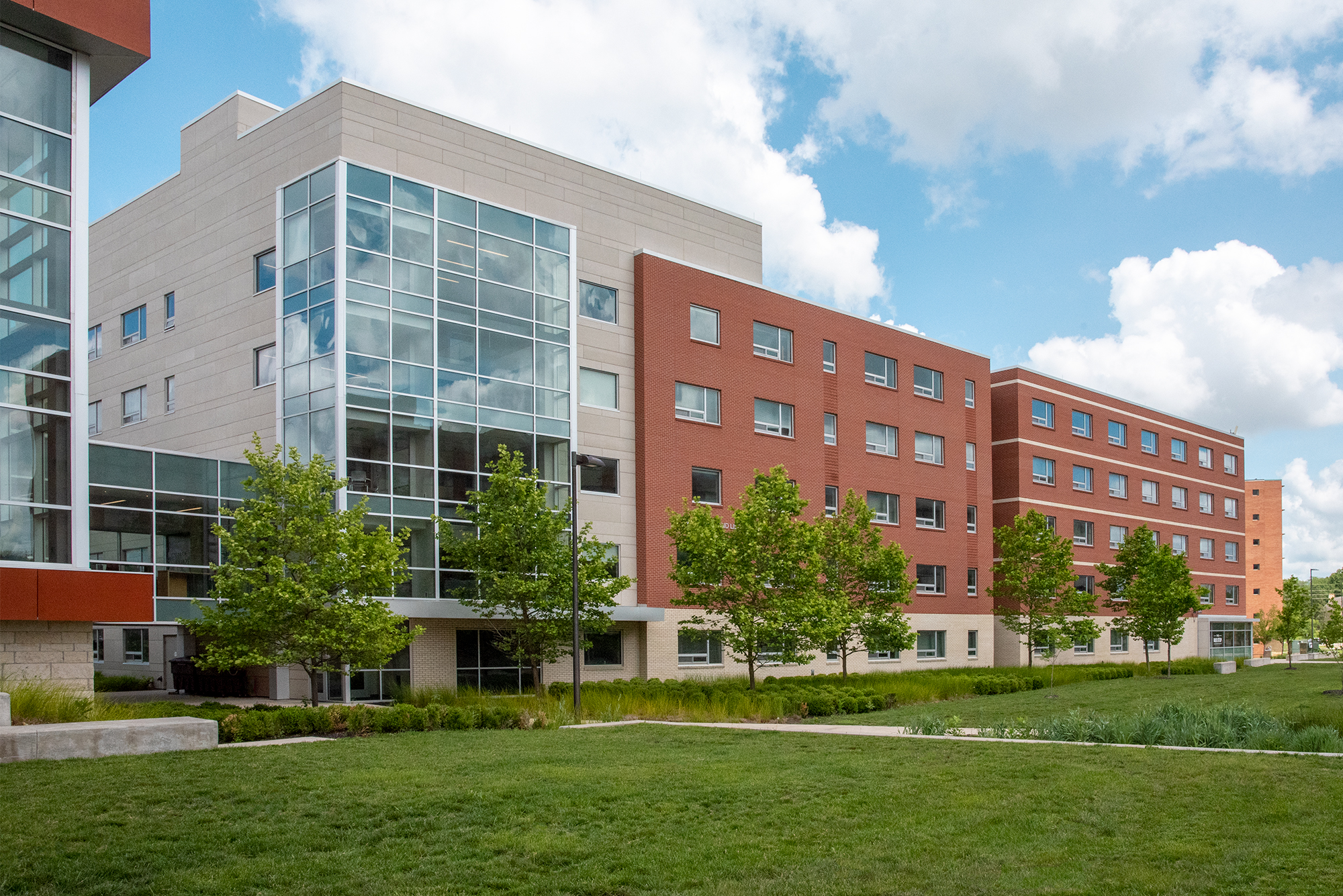 exterior view of Self Hall