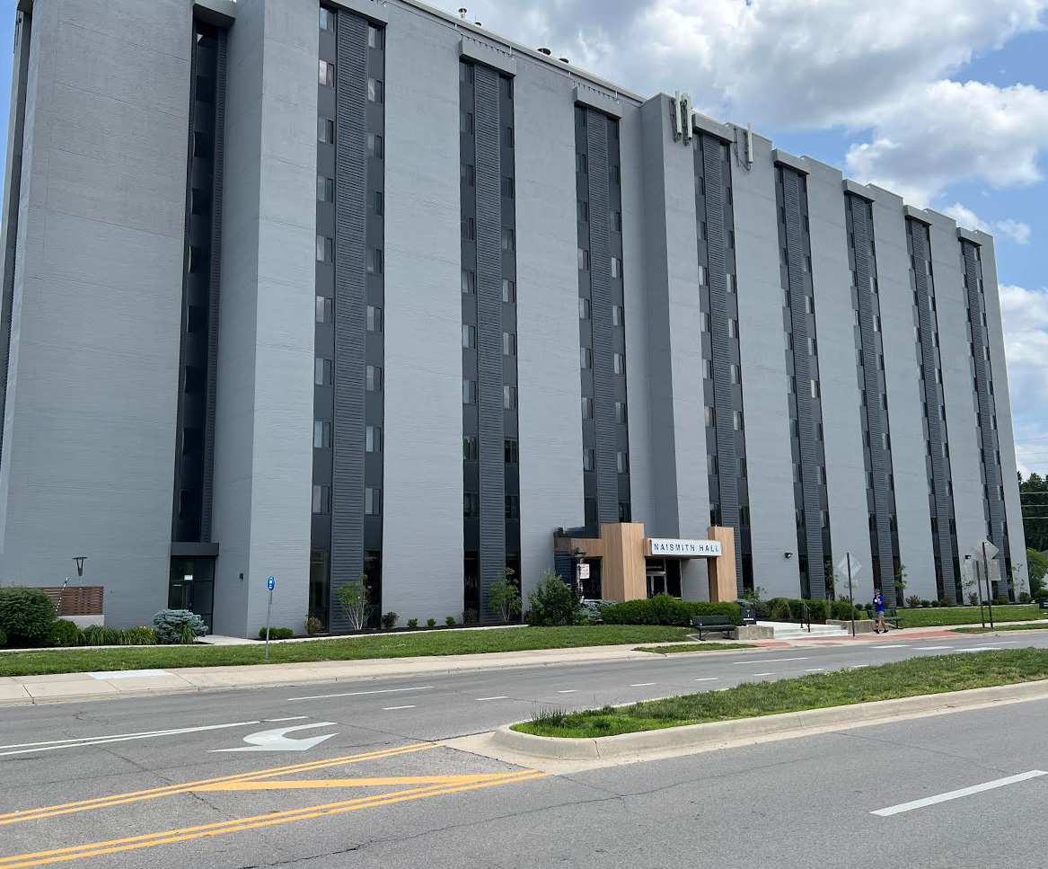 Exterior view of Naismith Hall 