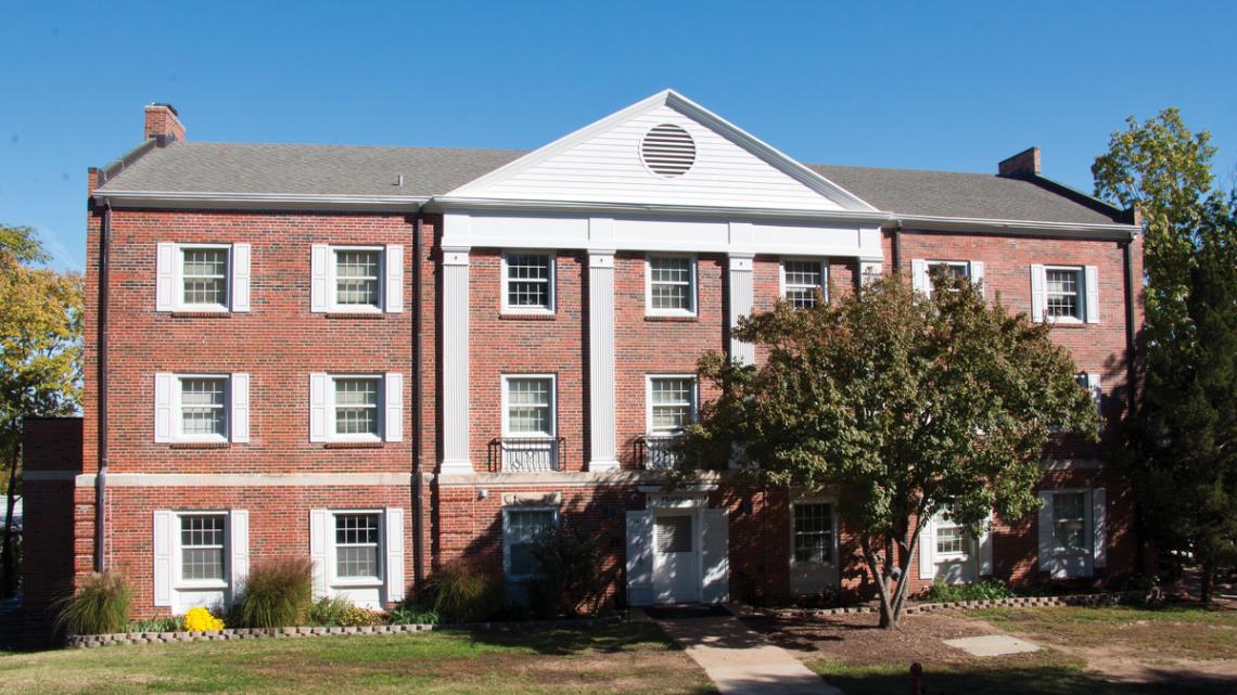 Exterior view of Pearson Hall 