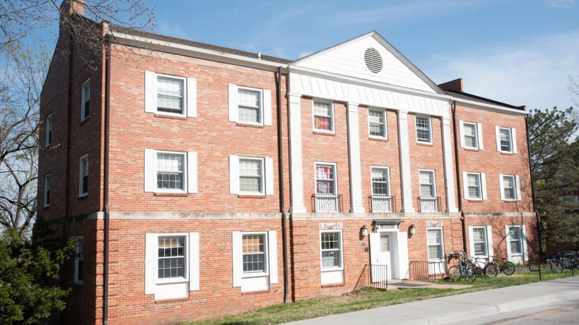 Exterior view of Stephenson Hall