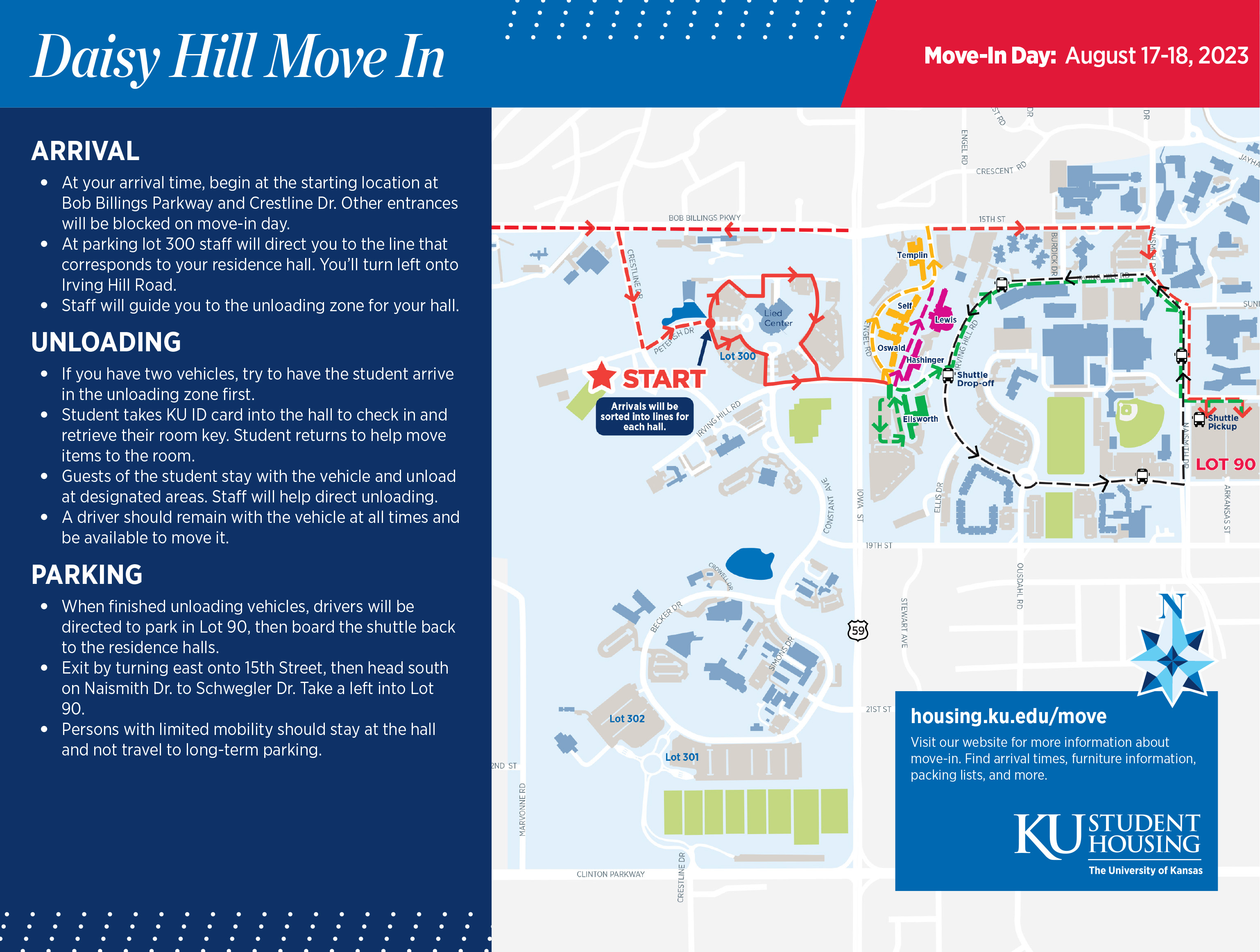 Daisy Hill move-in map preview image