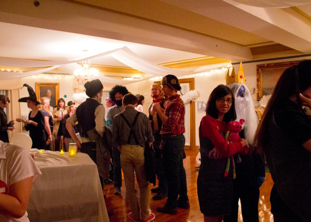 Watkins hosts the annual Heaven and Hell Party with Miller Hall.