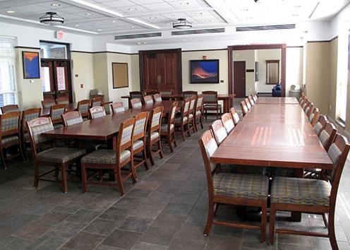 Krehbiel Hall dining room