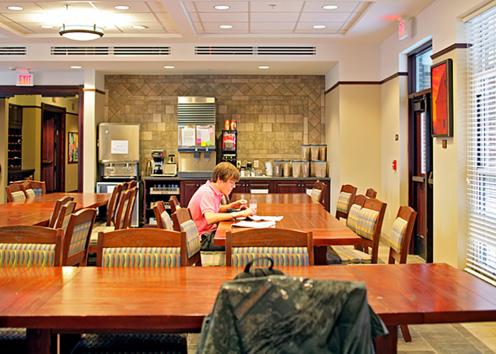 Krehbiel Hall dining room