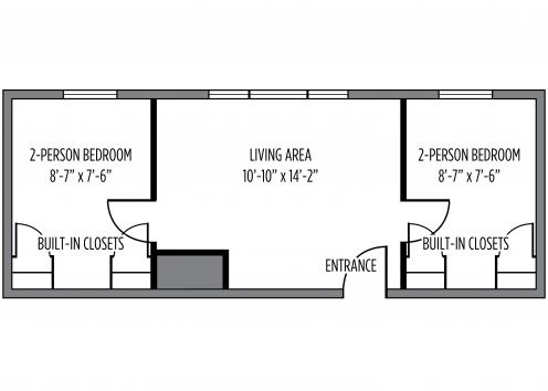 Douthart, Grace Pearson and Sellards Floor plan