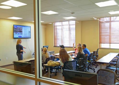 GSP features its own classroom with smart technology
