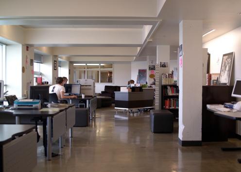 The resource center features computers, printers, music and art supplies.