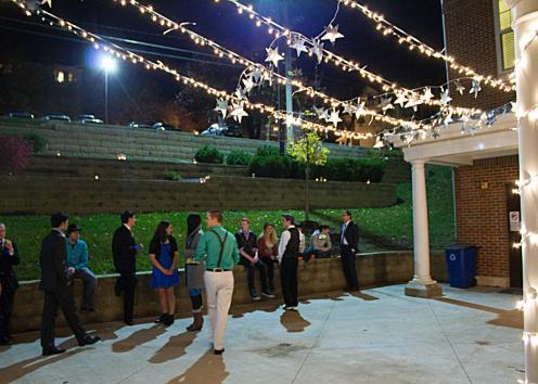 Krehbiel Hall traditionally hosts the '20s Dance.