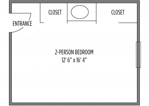 Krehbiel 2-Person Room