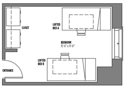 GSP 2-Person Room